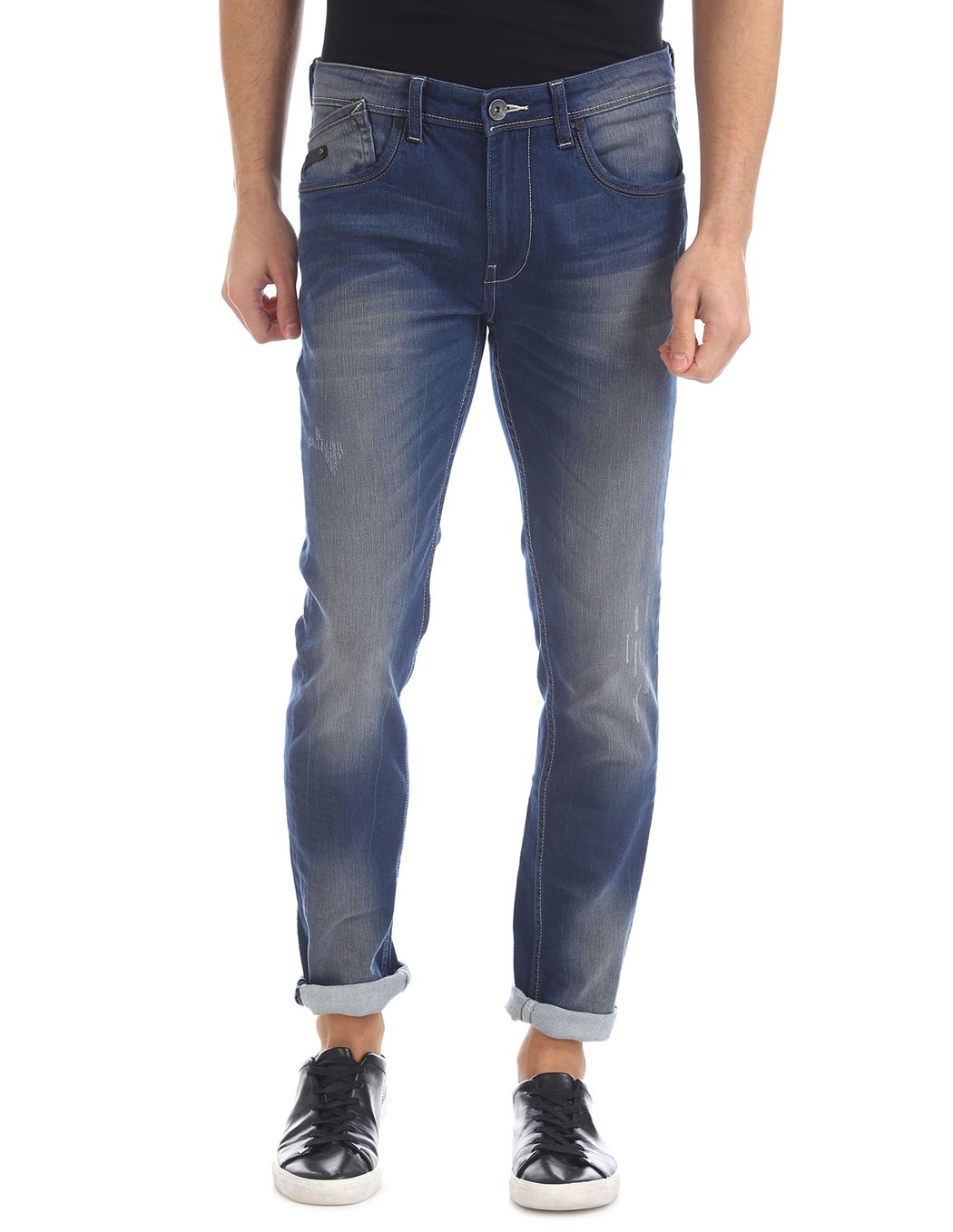 Ed Hardy Men Casual Wear Solid  Jeans